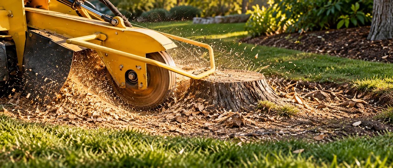 Professional stump grinding in Batemans Bay