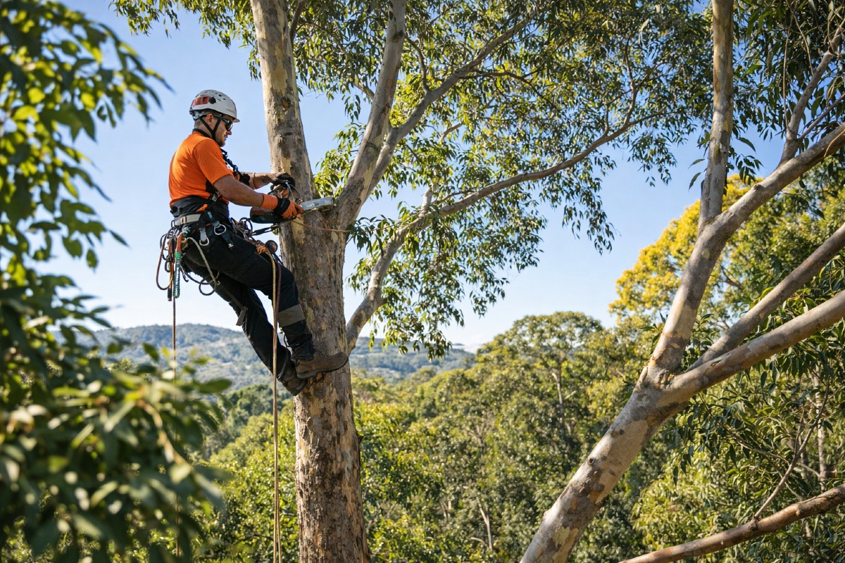 Horizon Total Tree Service arborist working in Batemans Bay